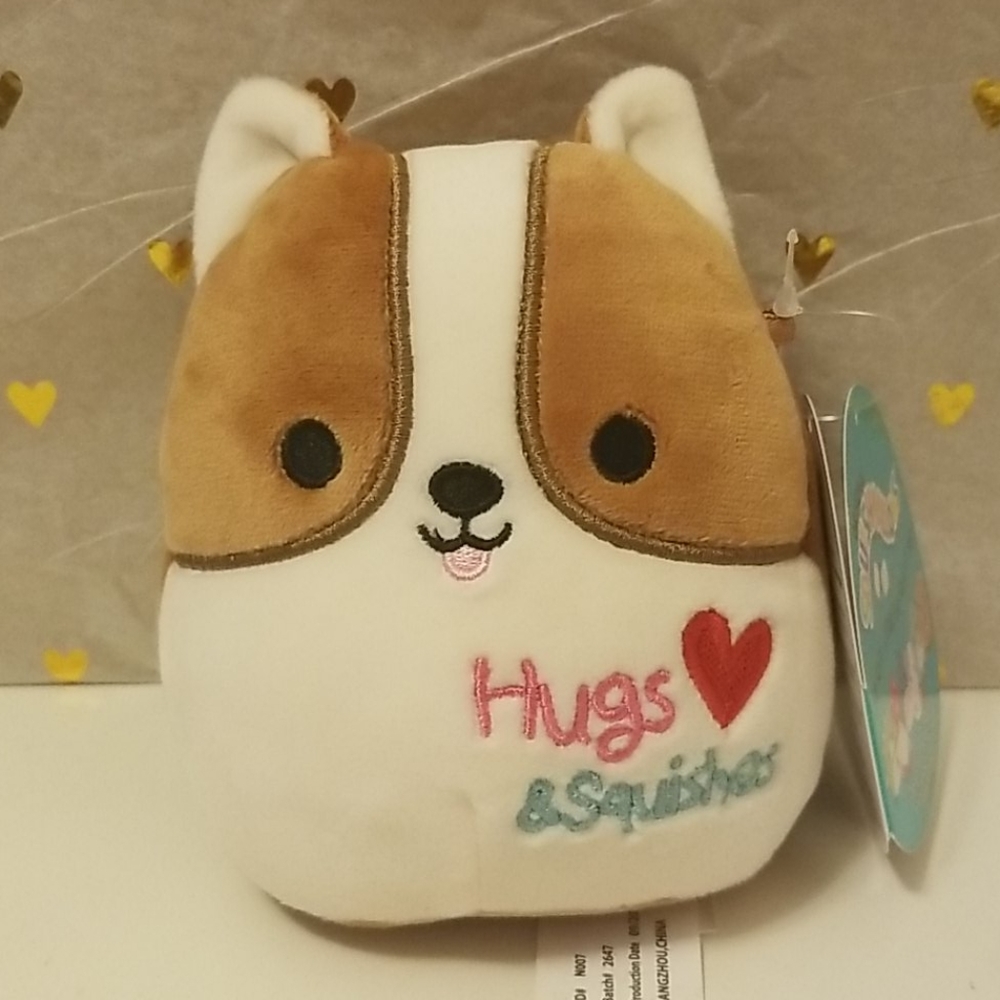 Brand new Squishmallows Reginald the Corgi Pillow